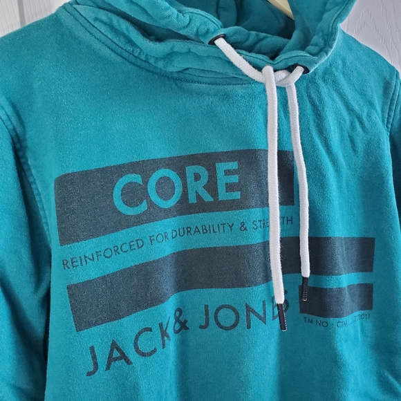 Jack & Jones Core Hoodie, Mens, Size S - Picture 3 of 7